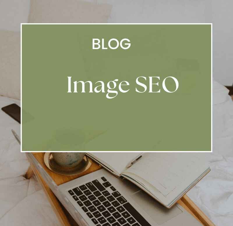 Image seo written in white colour on the upper side blog is written in white colour